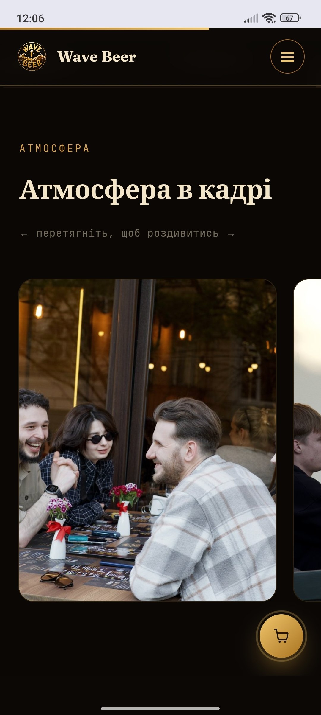 Галерея атмосферы Wave Beer